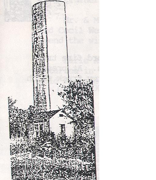 the old water tower, then 